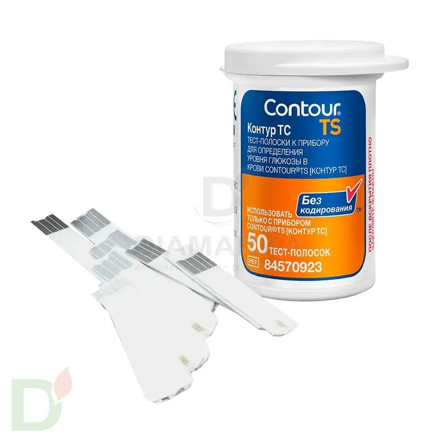 Тест-полоски Контур ТС № 50