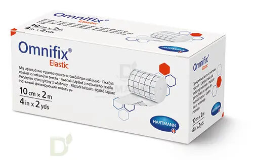 Пластырь Omnifix Elastic из нетканого материала в рулоне, 10cм x 2м