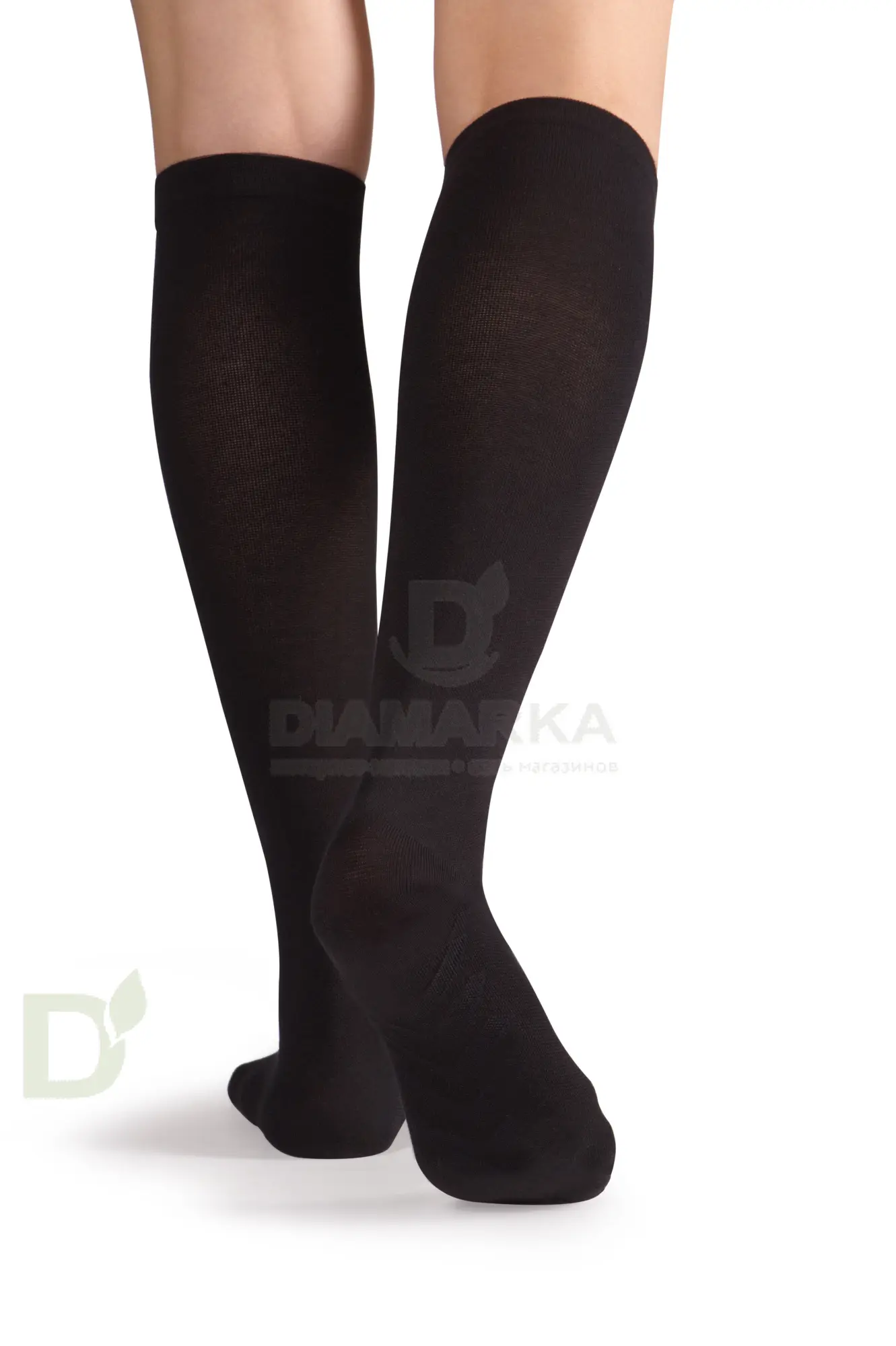 Гольфы компрессионные мужские JW-127, 2 класс компрессии, Черные