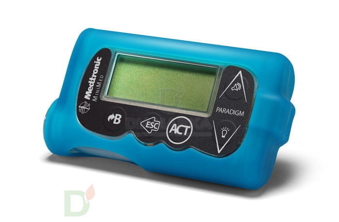 Силиконовый скин для помпы Медтроник Синий ACC-251BLUE