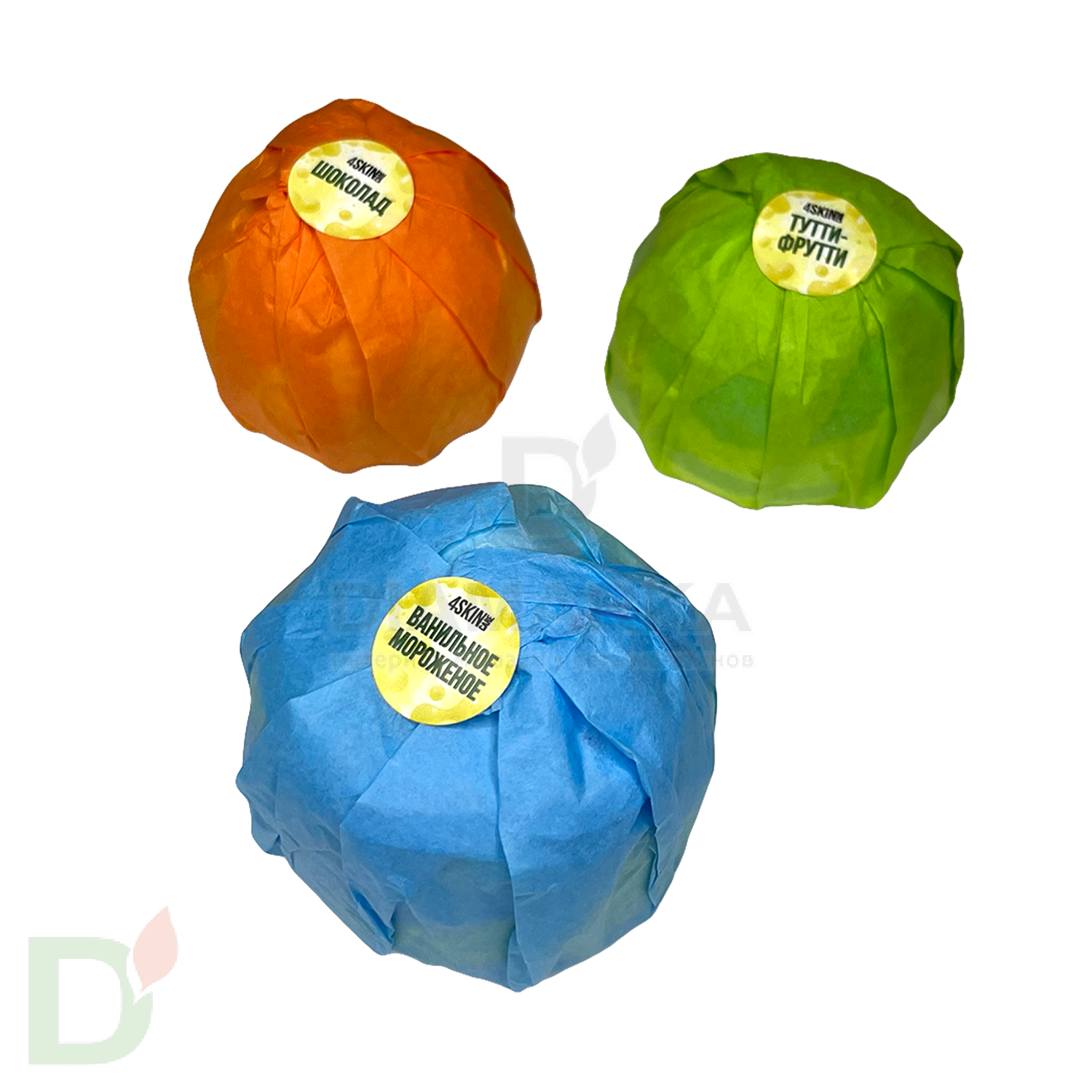 Бокс - Бомбочки для ванны детские (з шт в комплекте) в интернет-магазине