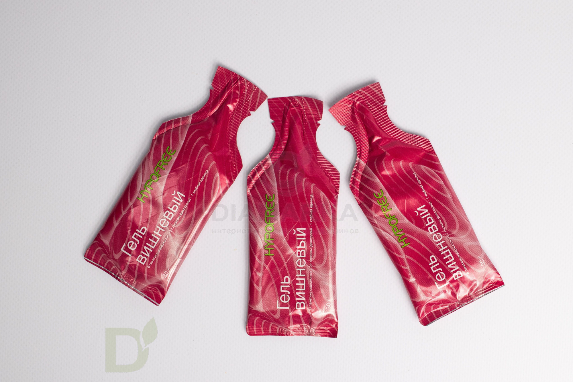 Гель HYPOFREE 1ХЕ Вишня, мягкая упаковка, 10 саше по 30мл в интернет-магазине