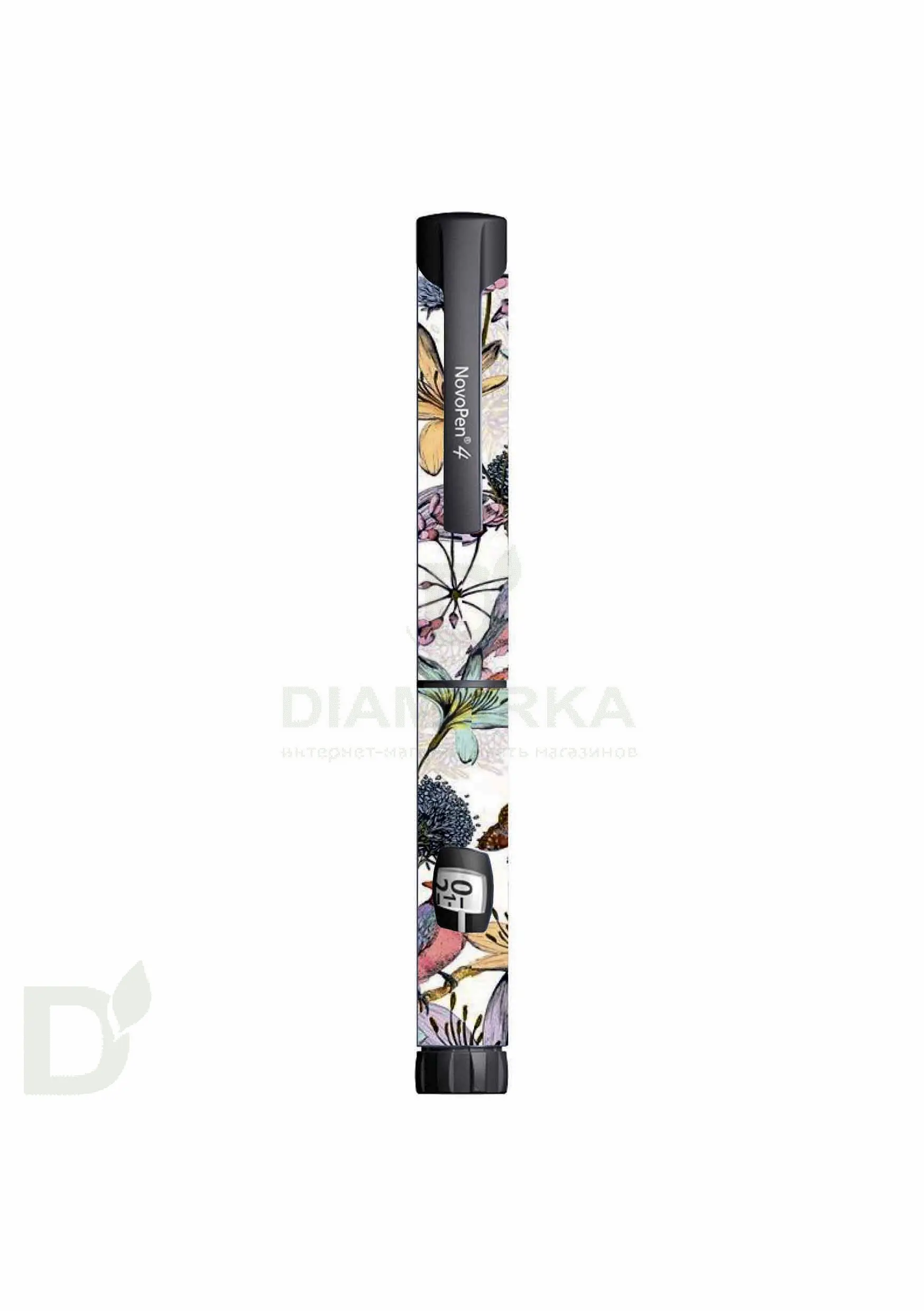 Наклейка на шприц-ручку НовопенЭХО и Новопен4