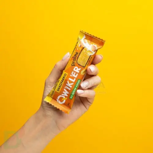 Батончик глазированный Snaq Fabriq QWIKLER Ореховое пралине, 35 гр в интернет-магазине