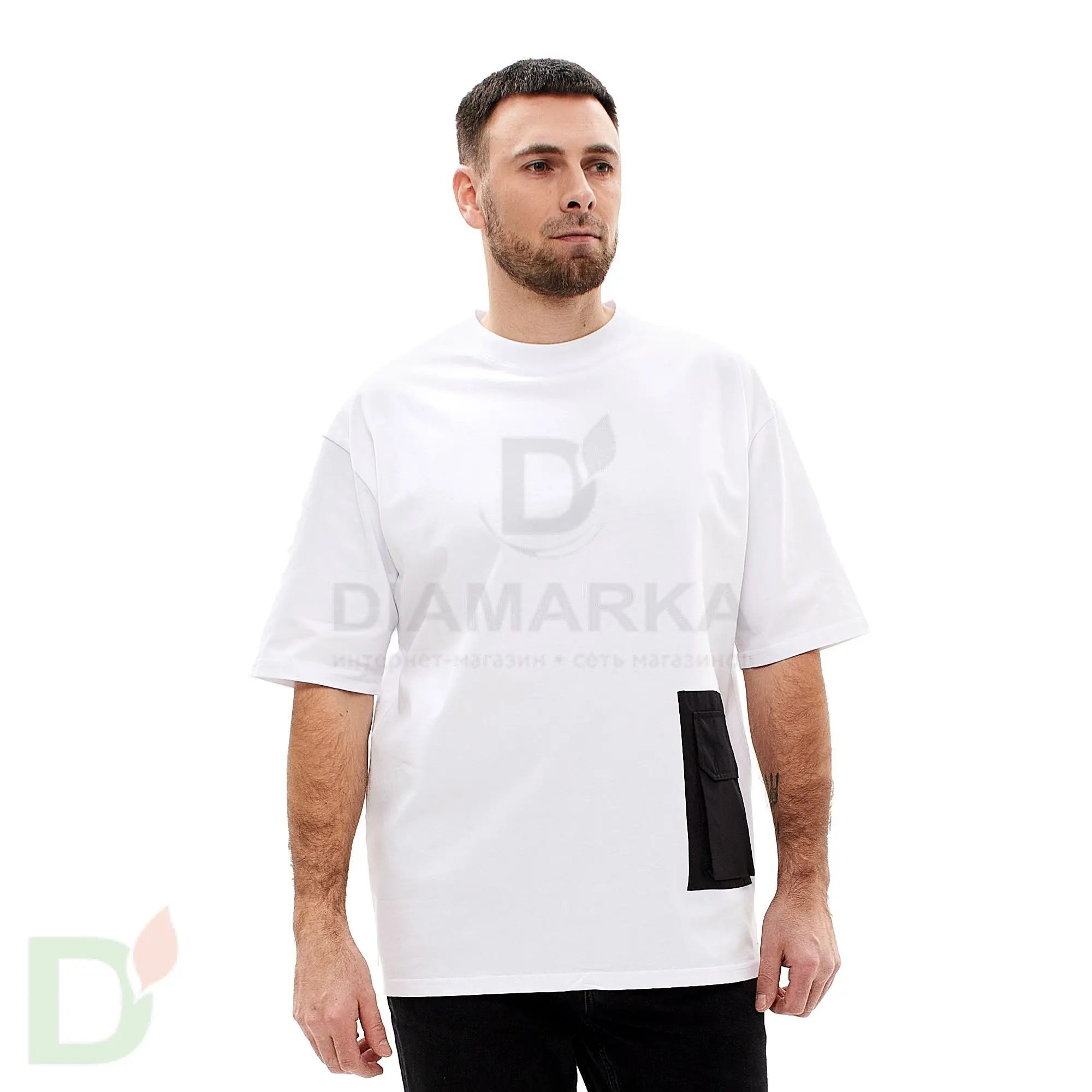 Футболка Pocket Stories с накладным карманом для инсулиновой помпы, Basic