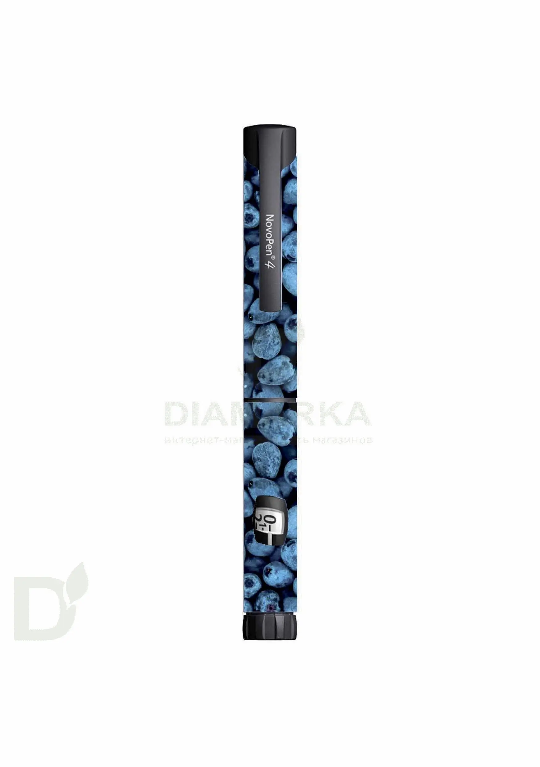 Наклейка на шприц-ручку НовопенЭХО и Новопен4