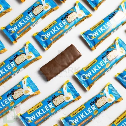 Батончик глазированный Snaq Fabriq QWIKLER Нуга с арахисом, 40 гр в интернет-магазине