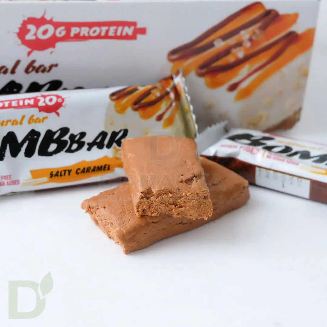 Батончик BOMBBAR Соленая карамель 60 гр. в интернет-магазине
