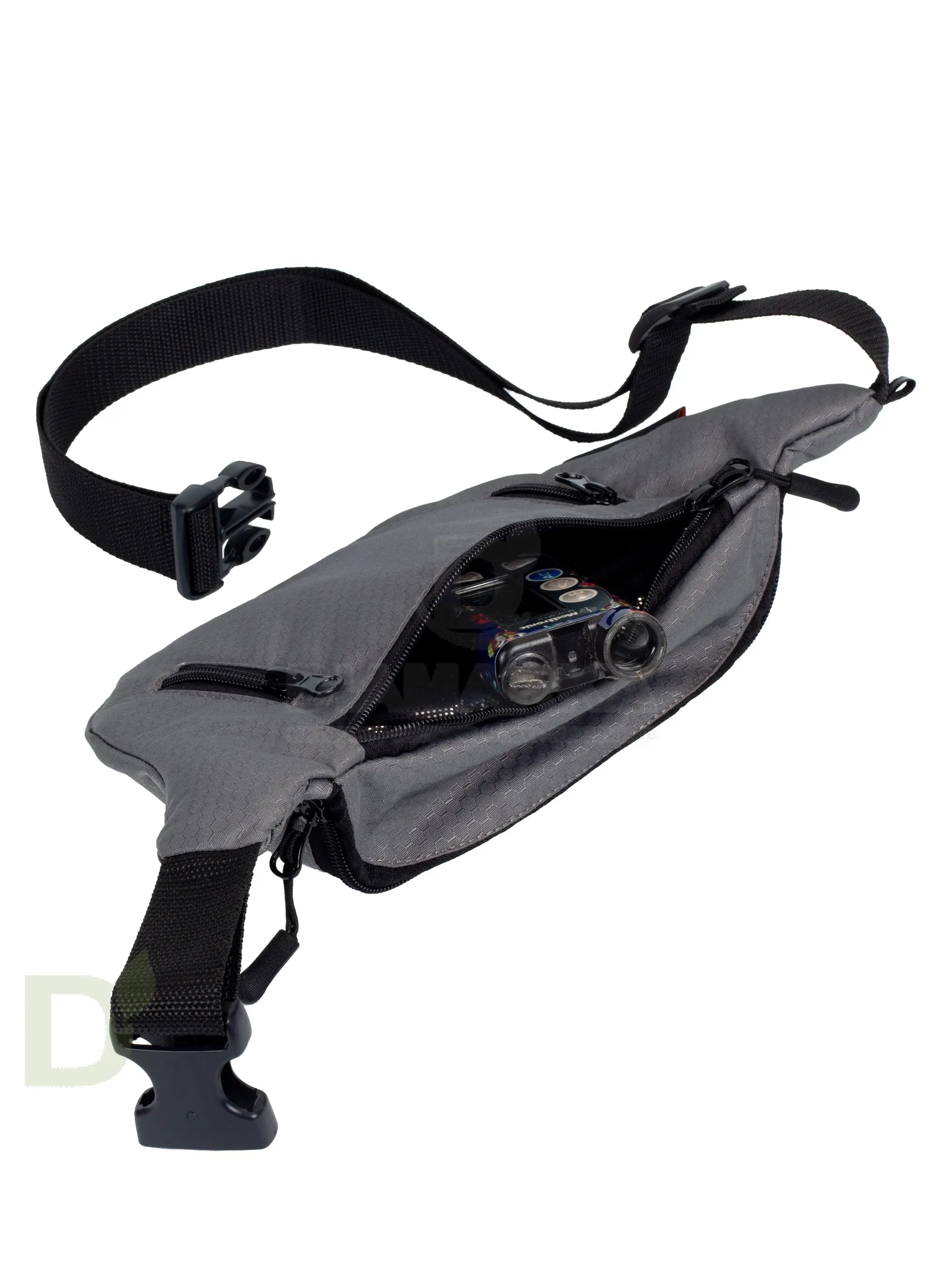 Сумка на пояс FREEPACK серая