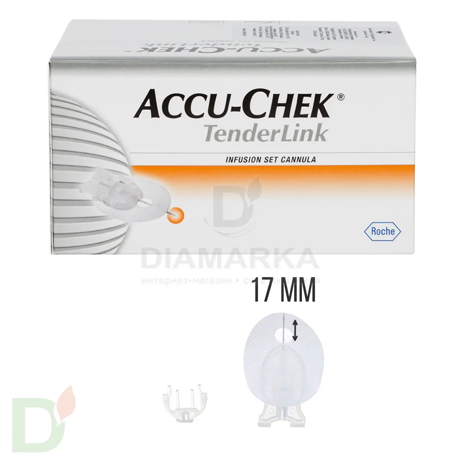 Акку-Чек ТендерЛинк, игла 17мм, 1 шт. в интернет-магазине