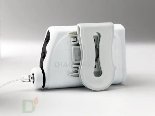 Клипса для силиконового чехла Акку-Чек (белая)